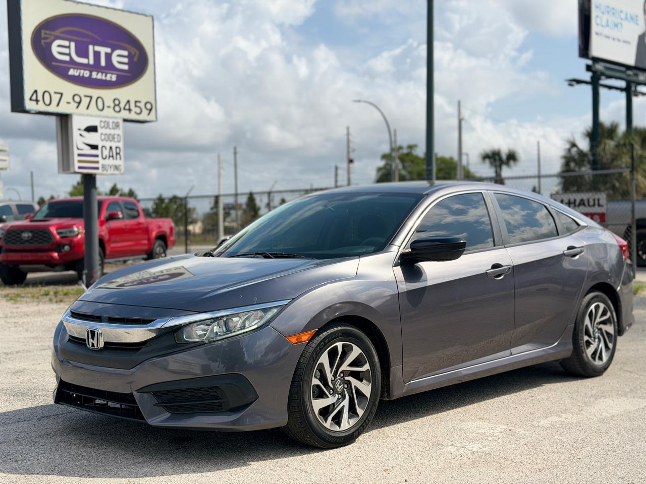 2016 Honda Civic EX Sedan CVT