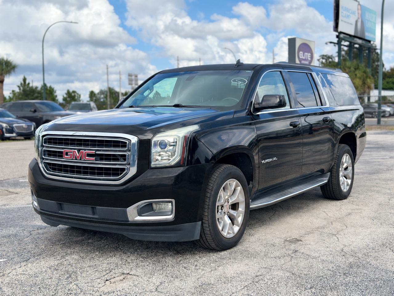 Black 2015 GMC Yukon XL SUV / Crossover 4X2 Automatic