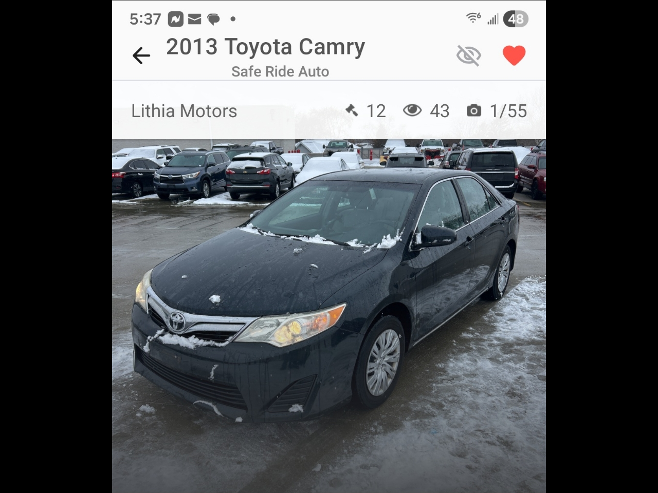 2013 Toyota Camry LE