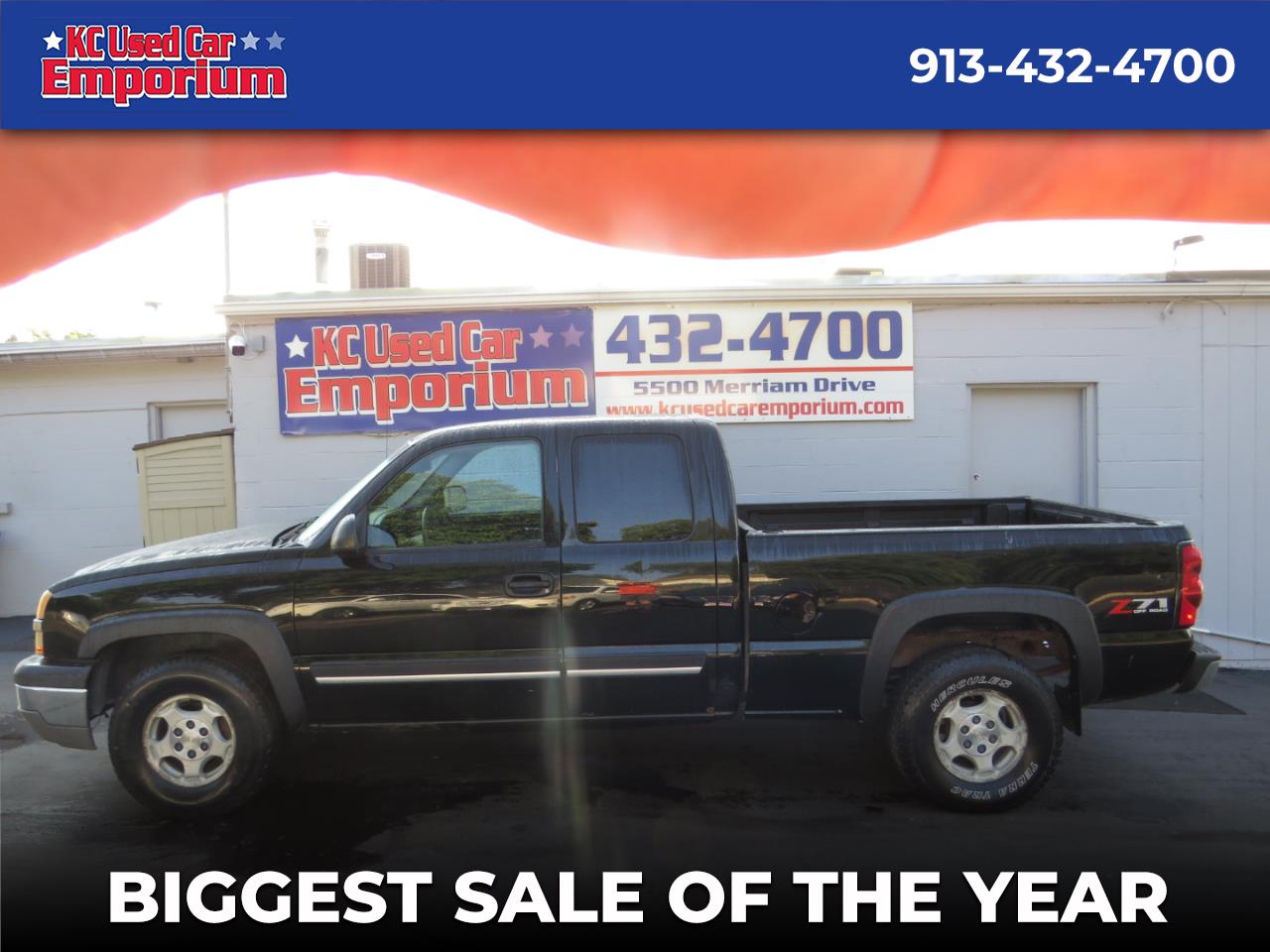 Used 2004 Chevrolet Silverado 1500 Ext Cab 143.5" WB 4WD Z71 for Sale