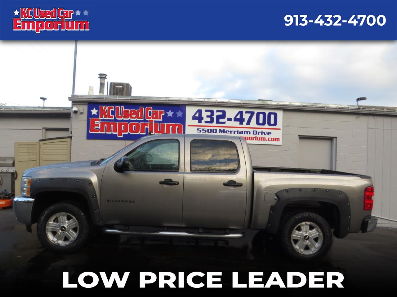2012 Chevrolet Silverado 1500 4WD Crew Cab 143.5" LT
