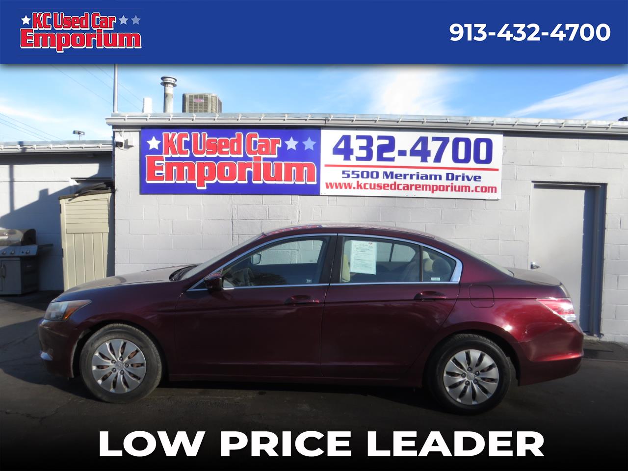 2009 Honda Accord Sdn 4dr I4 Man LX