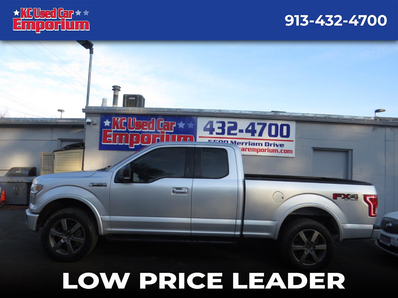 2016 Ford F-150 4WD SuperCab 145" Lariat
