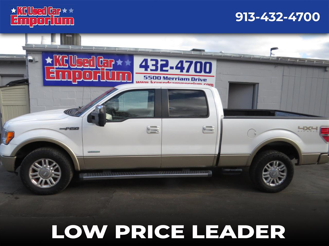 Ford F-150 4WD SuperCrew 145" Platinum 2012