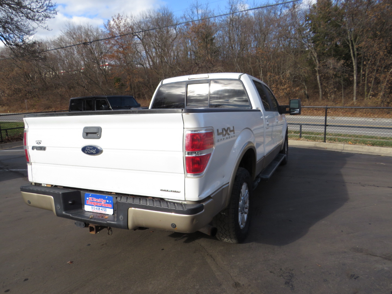 Ford F-150 4WD SuperCrew 145" Platinum 2012