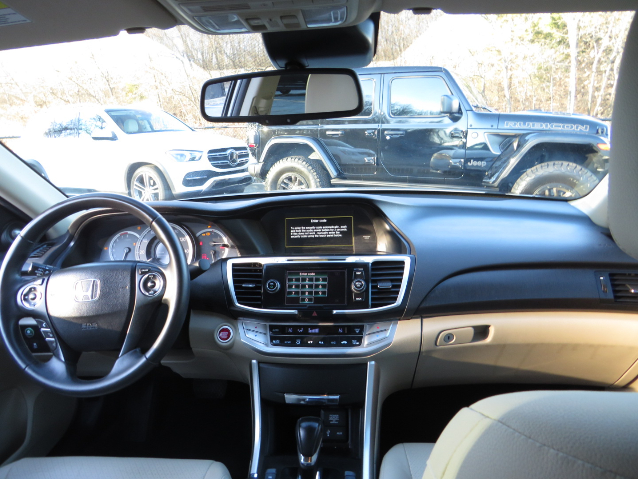 Honda Accord Sedan 4dr I4 CVT EX-L 2015