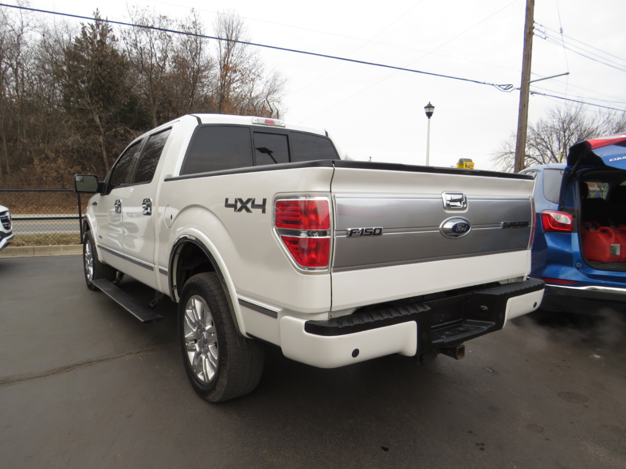 Ford F-150 4WD SuperCrew 145" Platinum 2012