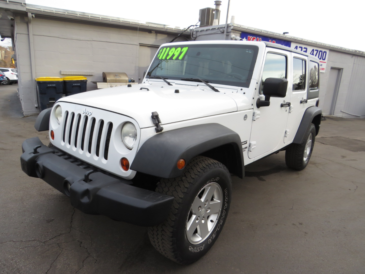 Jeep Wrangler Unlimited 4WD 4dr Sport 2012
