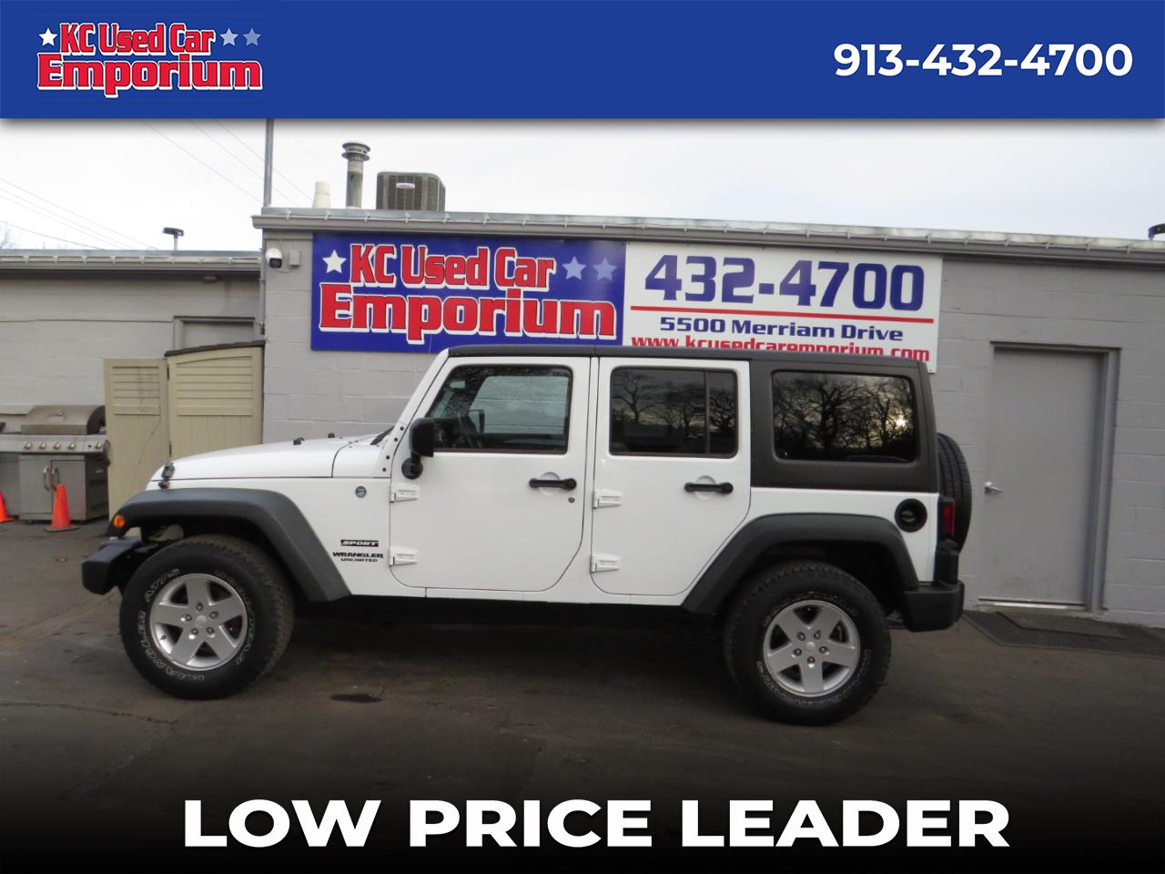 Jeep Wrangler Unlimited 4WD 4dr Sport 2012