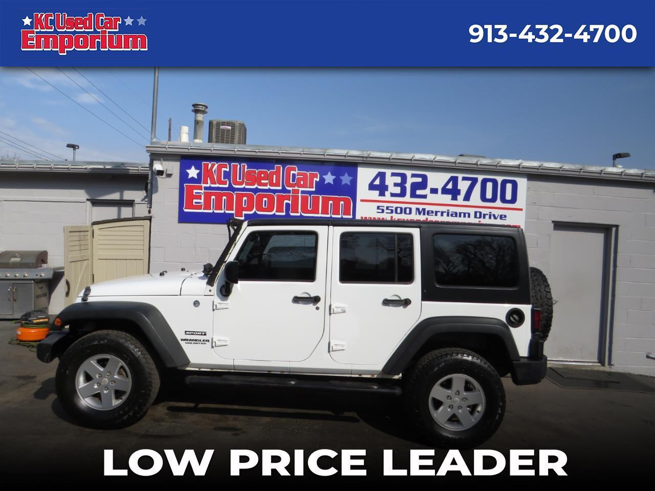 Jeep Wrangler Unlimited 4WD 4dr Sport 2012
