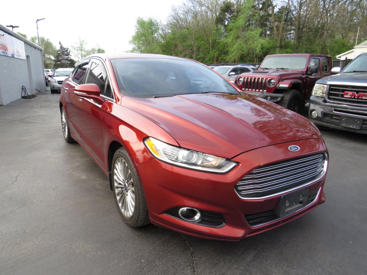 Ford Fusion 4dr Sdn Titanium FWD 2014