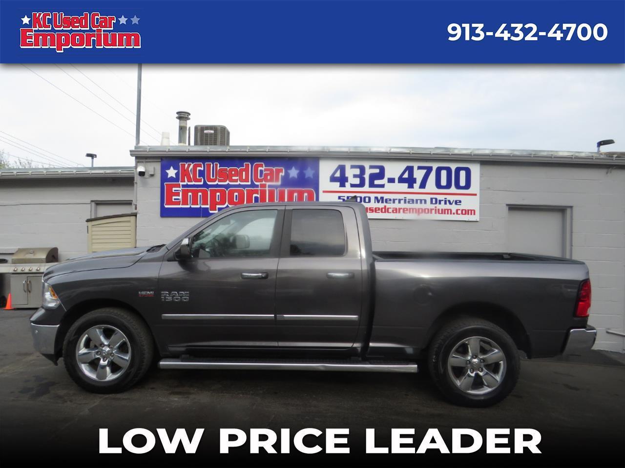RAM 1500 Big Horn 4x4 Quad Cab 6'4" Box 2017