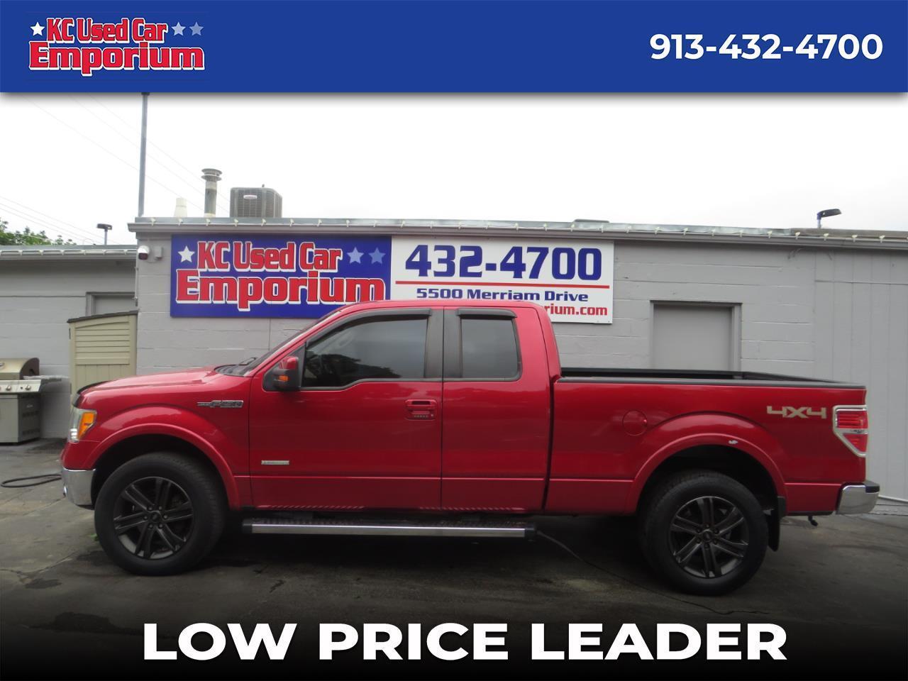 Ford F-150 4WD SuperCab 145" Lariat 2012