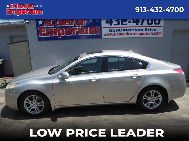 Silver 2010 Acura TL FWD Sedan Front-Wheel Drive