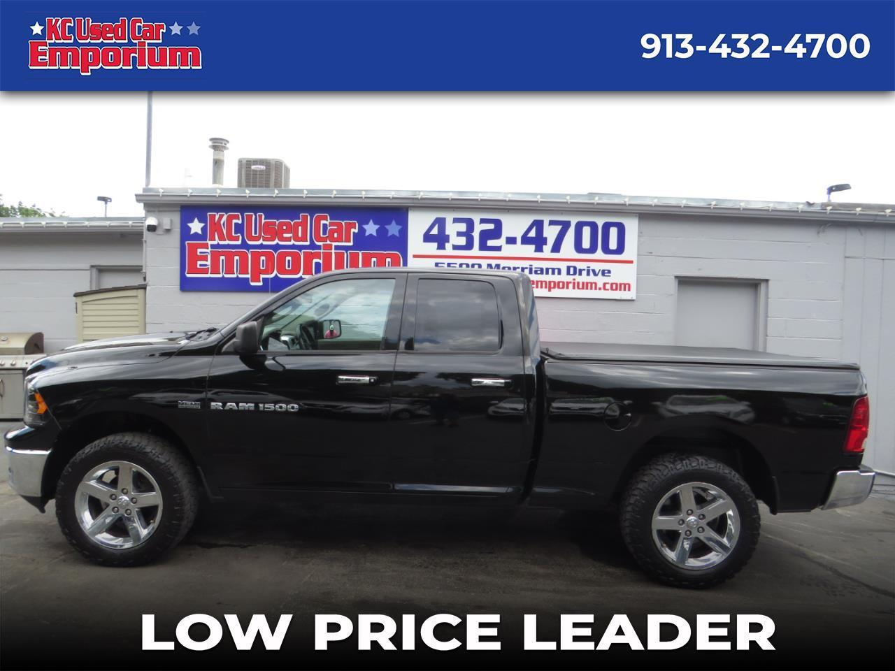 RAM 1500 4WD Quad Cab 140.5" Big Horn 2012