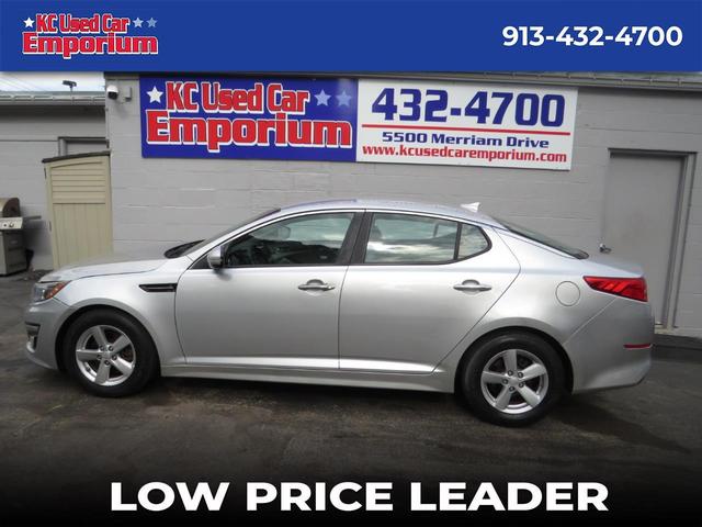 Silver 2014 Kia Optima Sedan Front-Wheel Drive Automatic