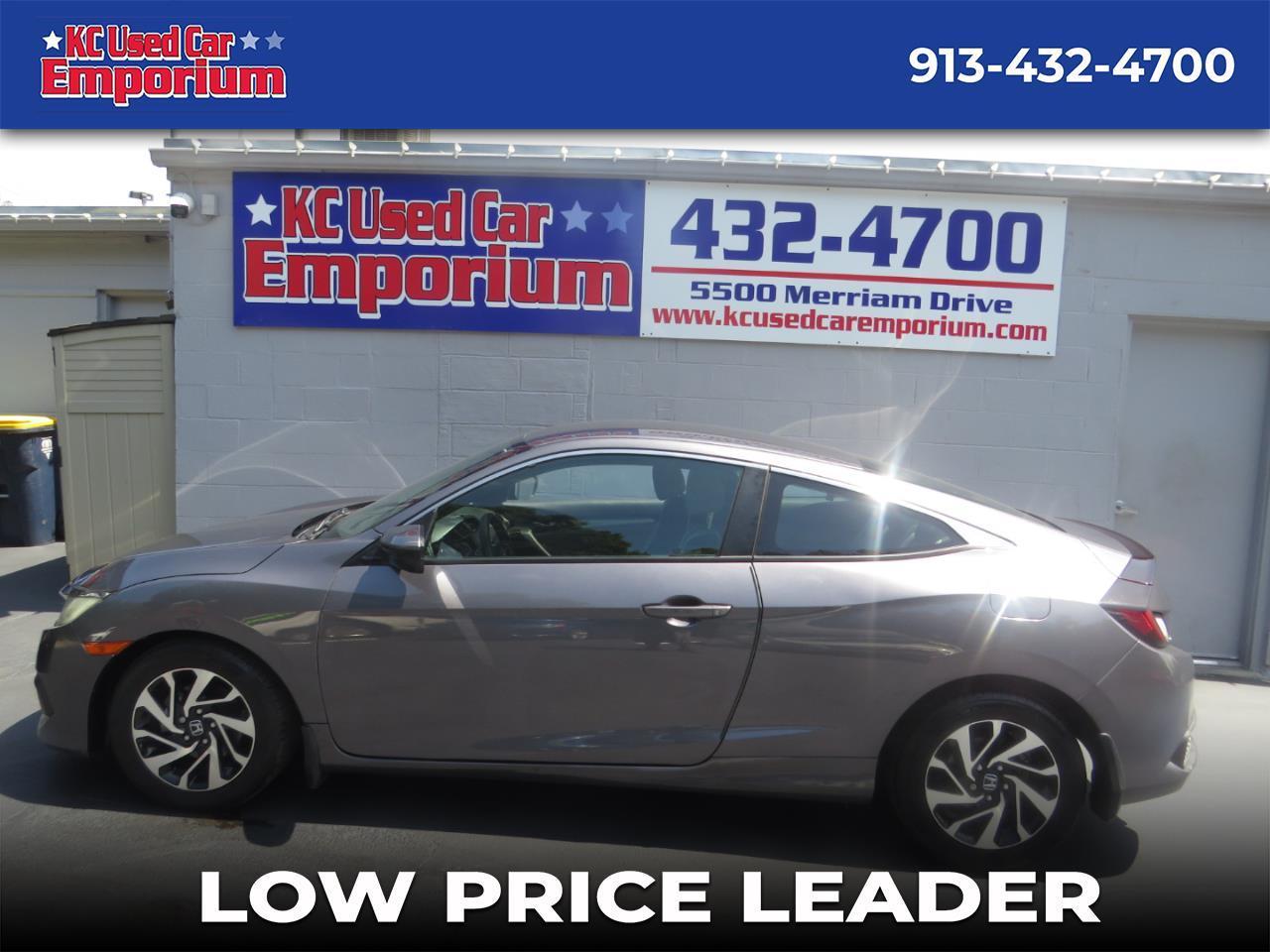 Honda Civic Coupe LX Manual 2018