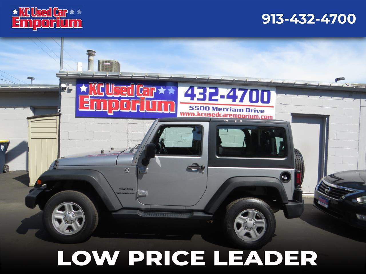 Jeep Wrangler 4WD 2dr Sport 2013