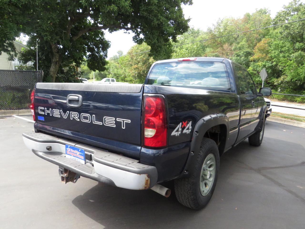 Chevrolet Silverado 1500 Classic 4WD Ext Cab 143.5" Work Truck 2007