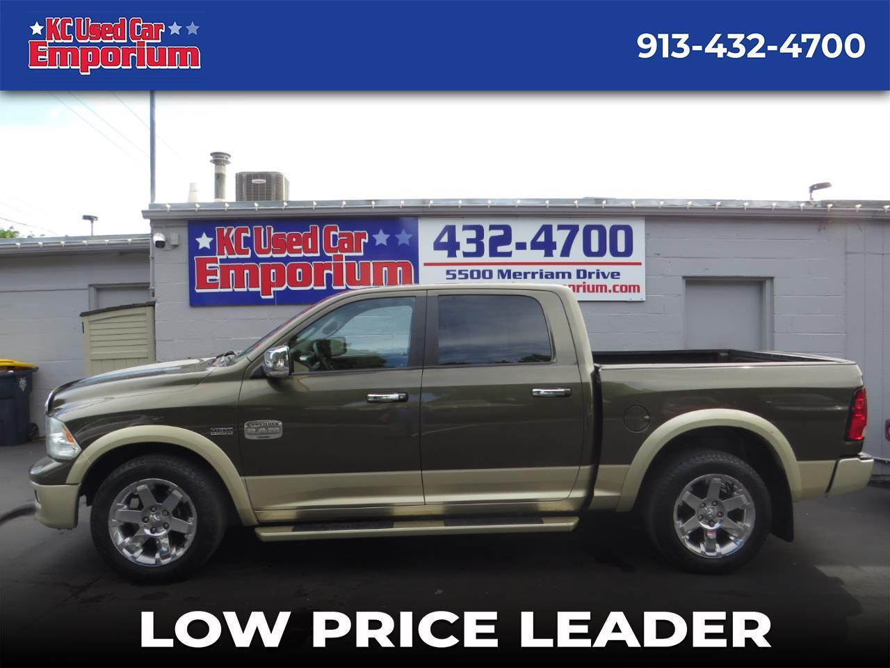 RAM 1500 4WD Crew Cab 140.5" Laramie Longhorn Edition 2012