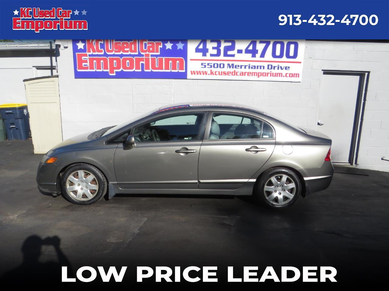 Honda Civic Sdn 4dr AT LX 2007