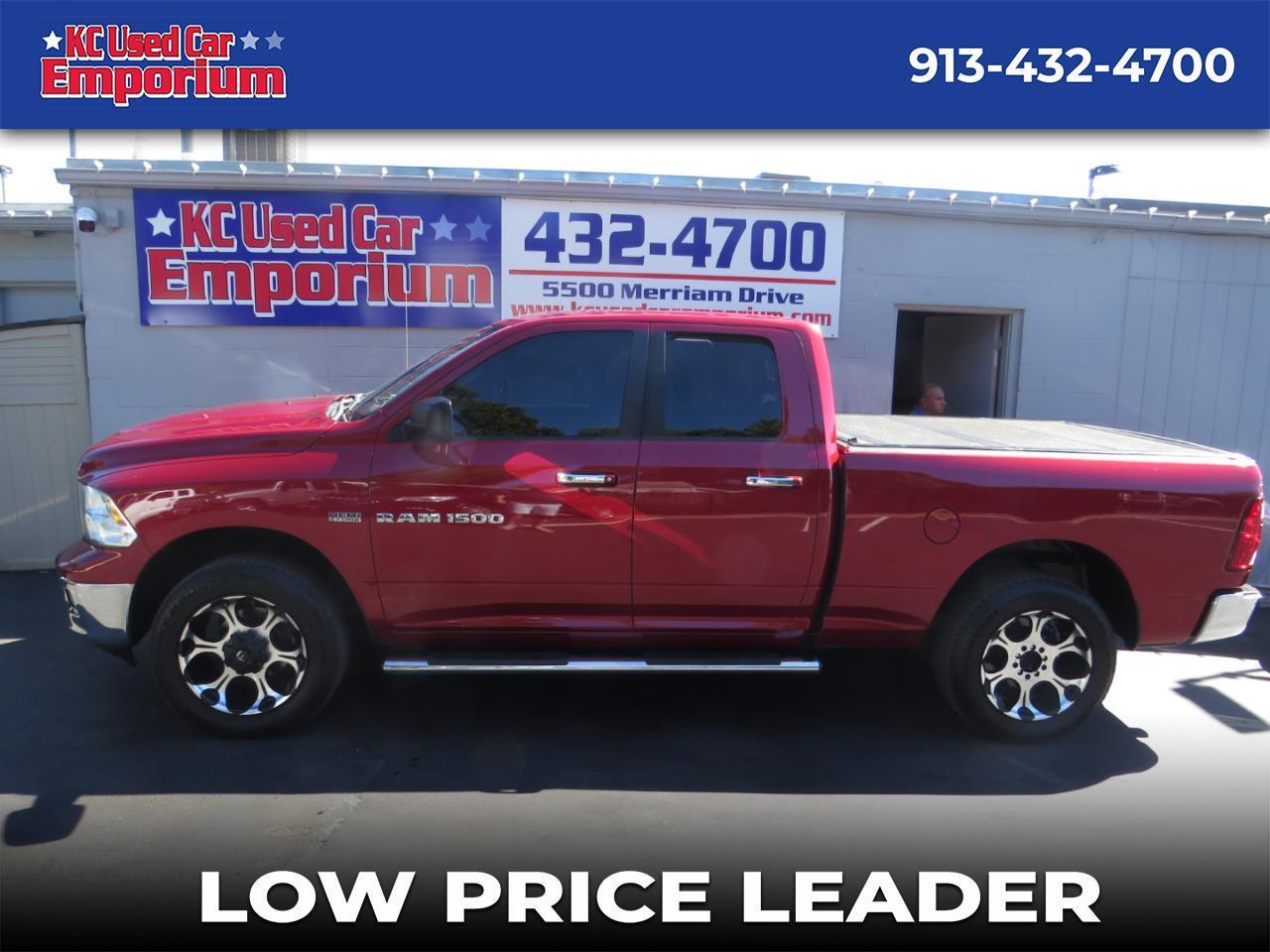 RAM 1500 4WD Quad Cab 140.5" Big Horn 2012