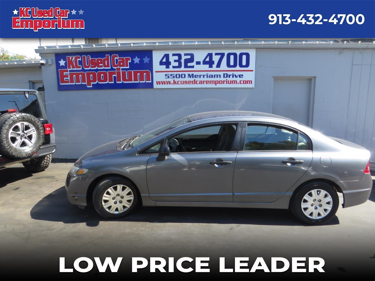 Honda Civic Sdn 4dr Man DX-VP 2011