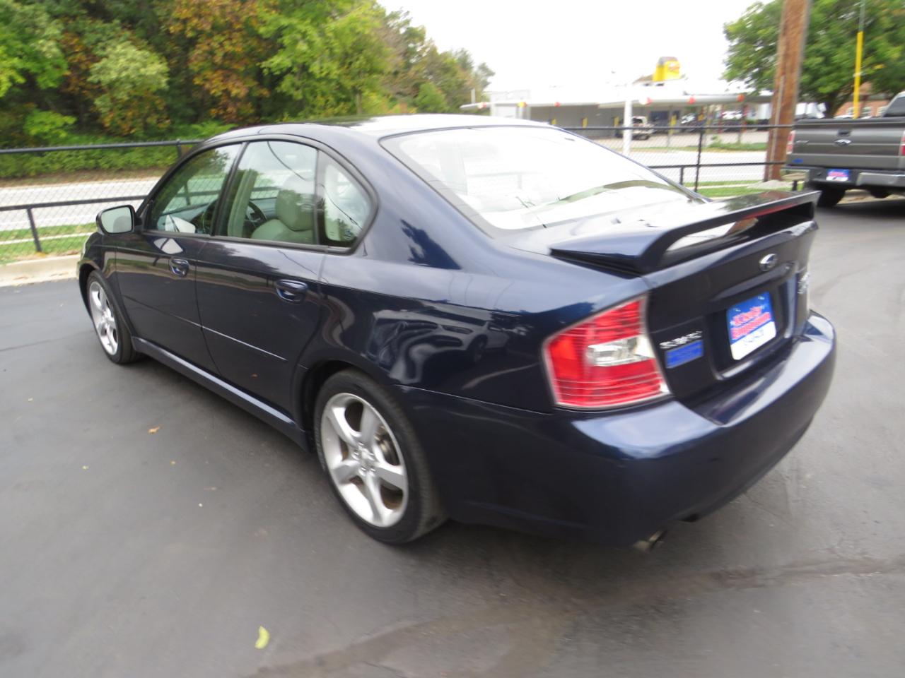 Subaru Legacy Sedan (Natl) 2.5 GT Ltd Auto Black Interior 2005