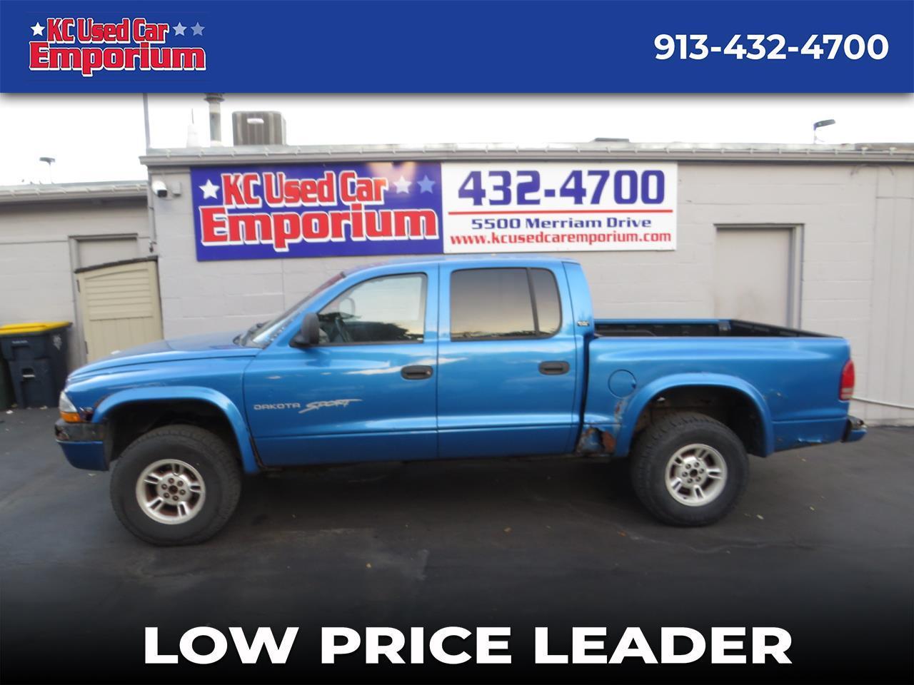 Dodge Dakota Quad Cab 131" WB 4WD Sport 2000