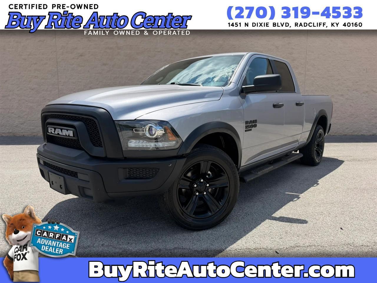 RAM 1500 Classic Warlock 4x4 Quad Cab 6'4" Box 2021