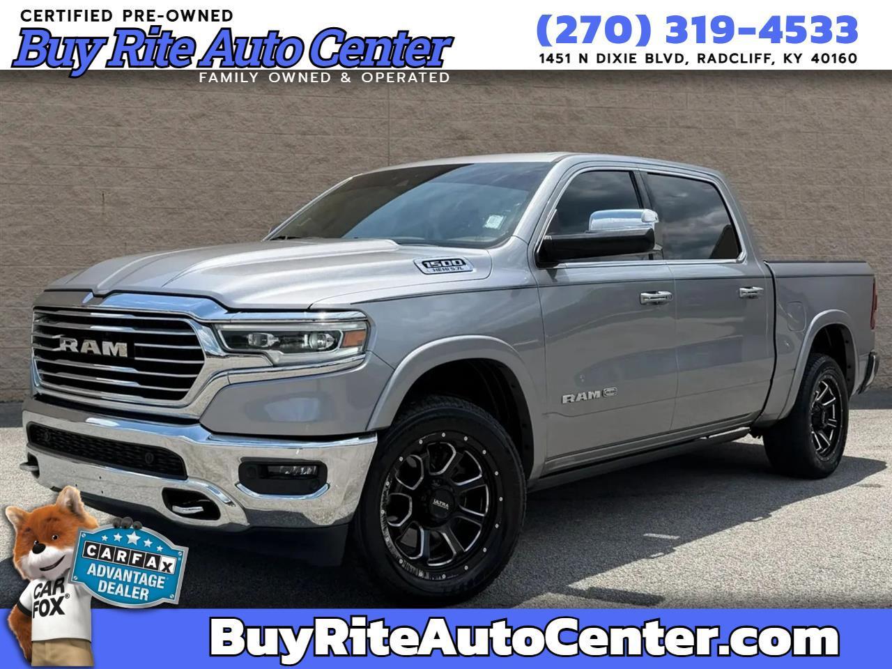 RAM 1500 Longhorn 4x4 Crew Cab 5'7" Box 2019