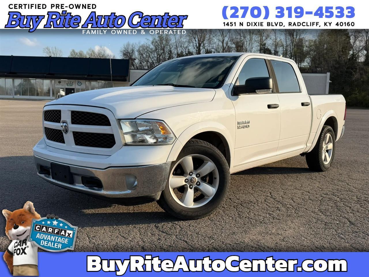 RAM 1500 2WD Crew Cab 140.5" Outdoorsman 2014