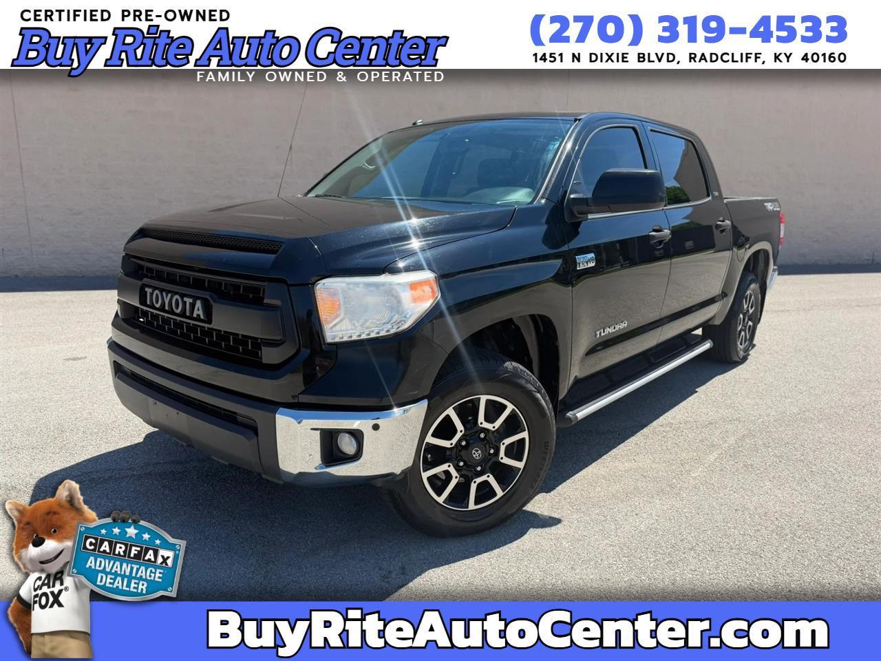 Toyota Tundra 4WD TRD Pro CrewMax 5.5' Bed 5.7L (Natl) 2017