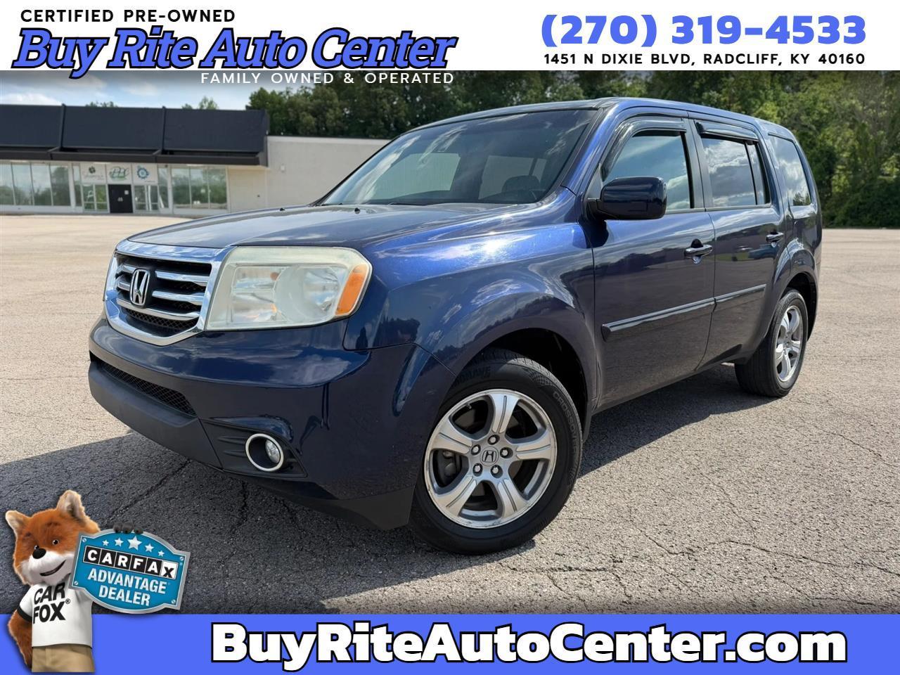 Honda Pilot 4WD 4dr EX-L 2013