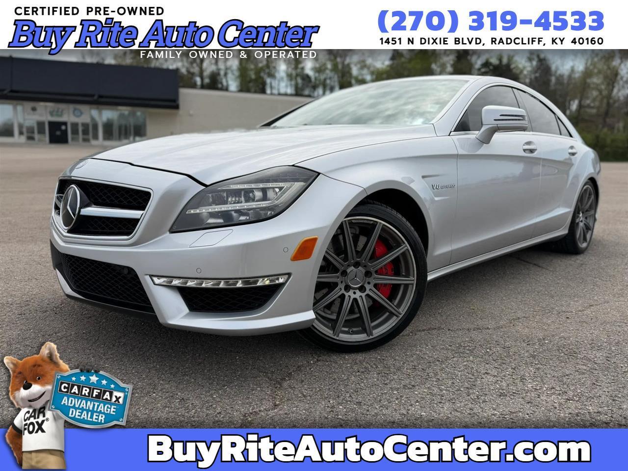 Mercedes-Benz CLS-Class 4dr Sdn CLS 63 AMG S-Model 4MATIC 2014