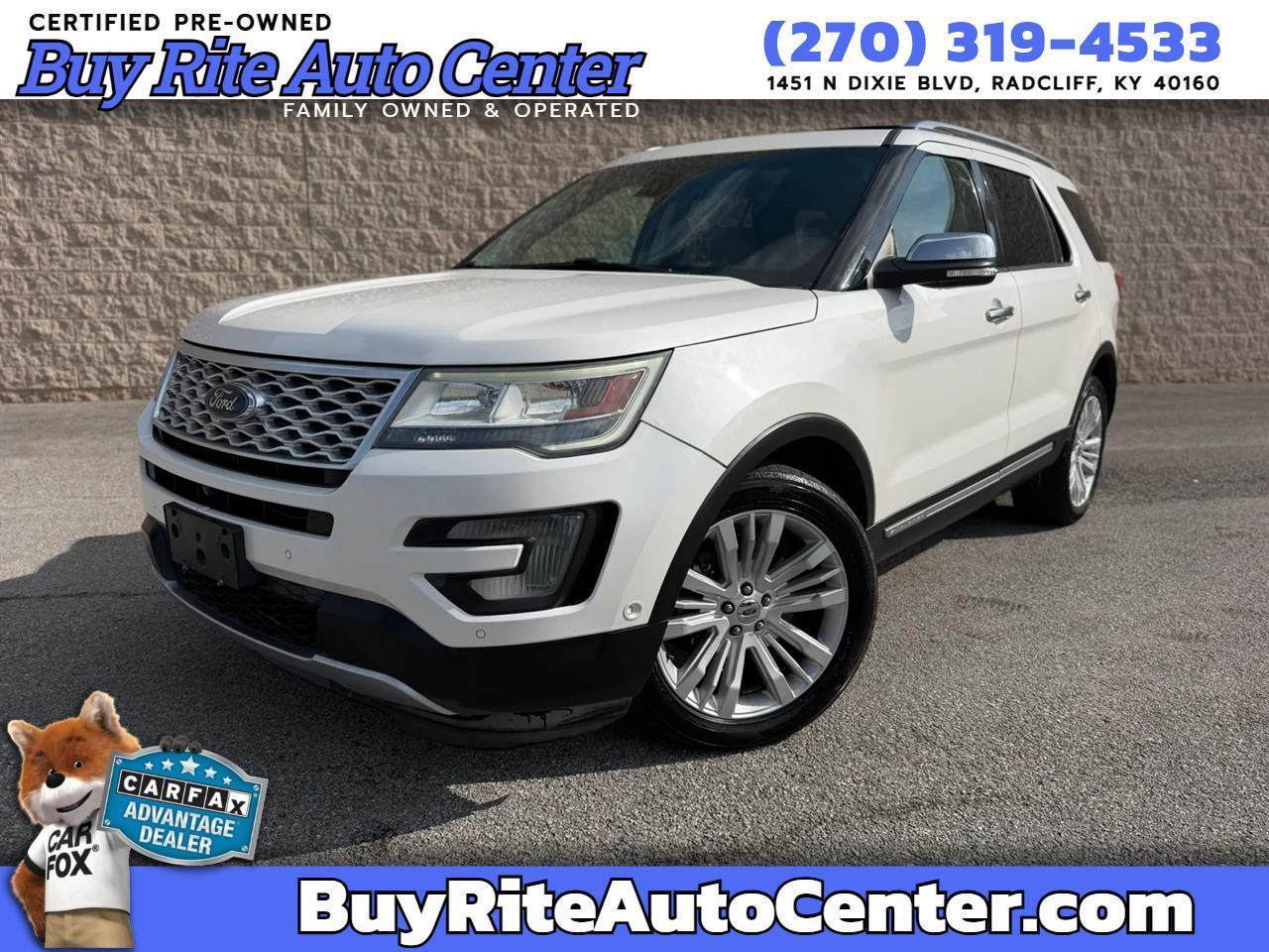 2016 Ford Explorer 4WD 4dr Platinum