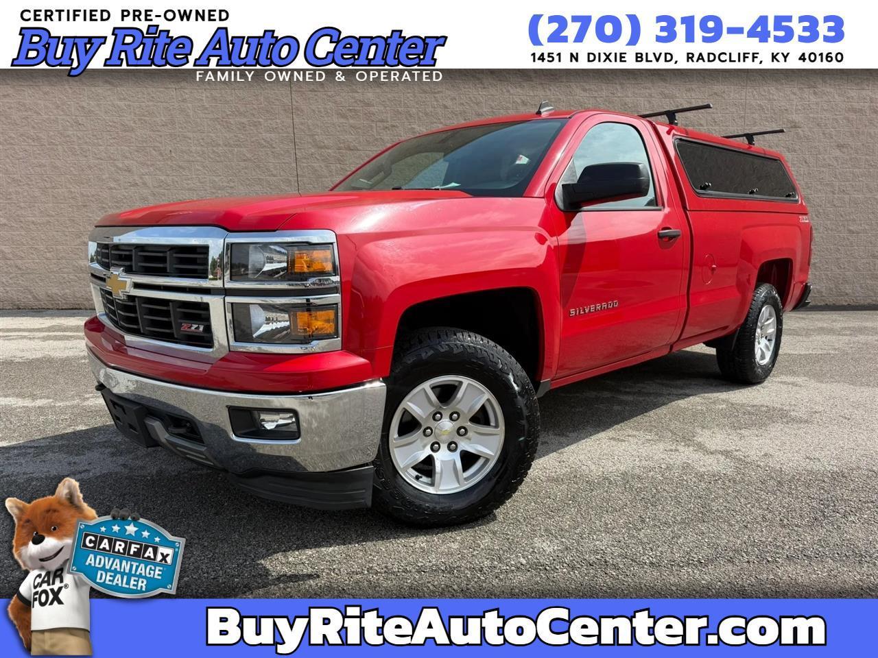 2014 Chevrolet Silverado 1500 4WD Reg Cab 133.0" LT w/2LT