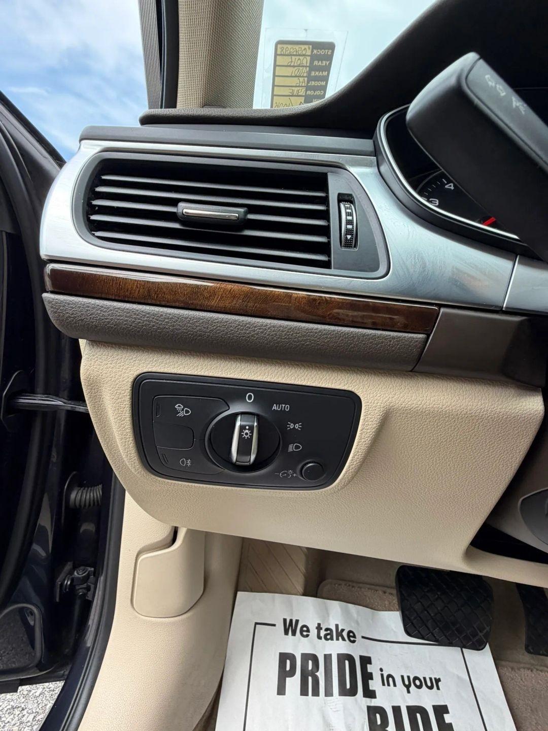 Audi A6 4dr Sdn FrontTrak 2.0T Premium Plus 2016
