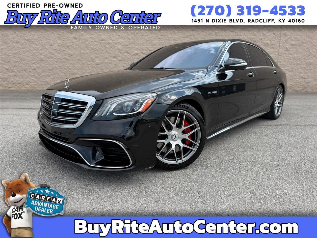 Mercedes-Benz S-Class AMG S 63 4MATIC Sedan 2018