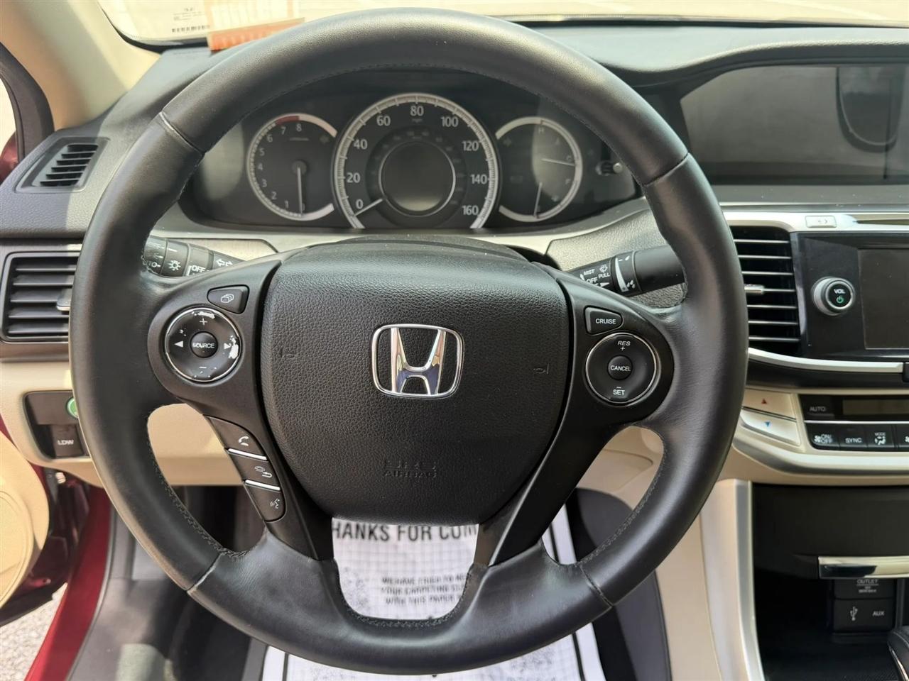 Honda Accord Sedan 4dr V6 Auto EX-L 2014