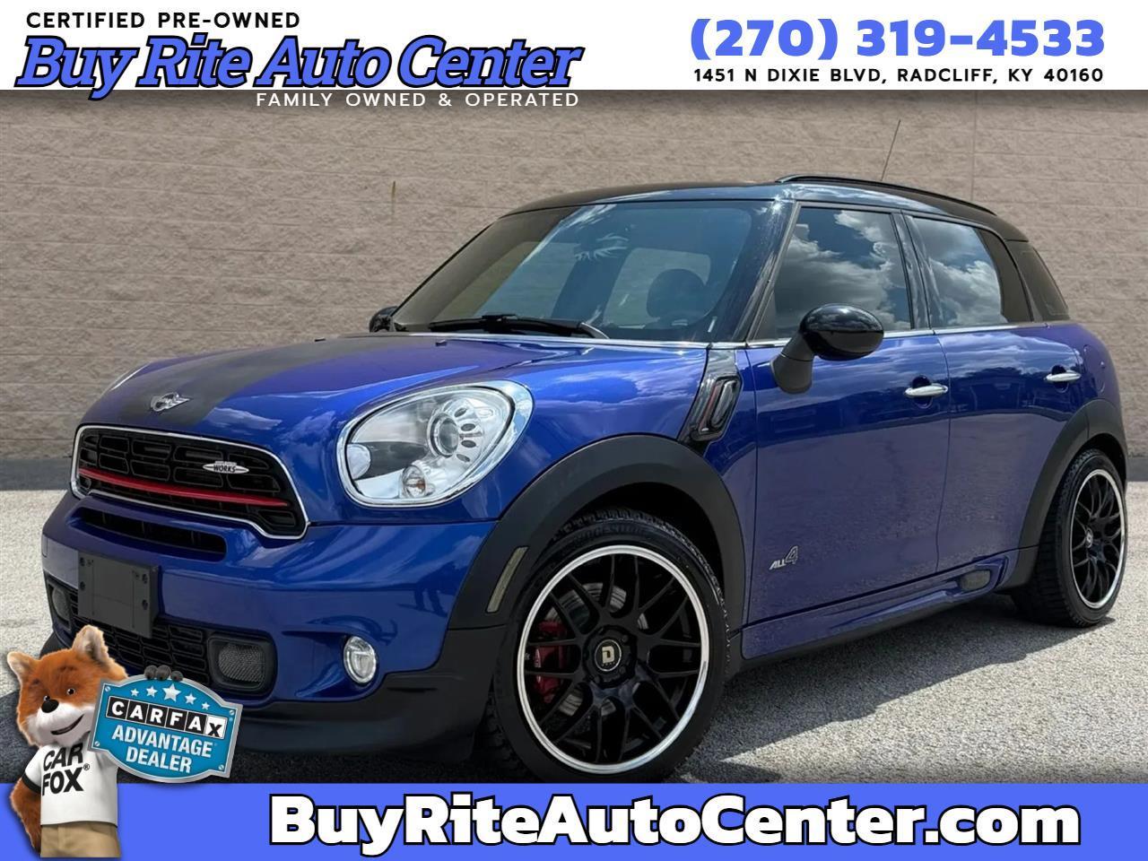 MINI Cooper Countryman ALL4 4dr John Cooper Works 2016