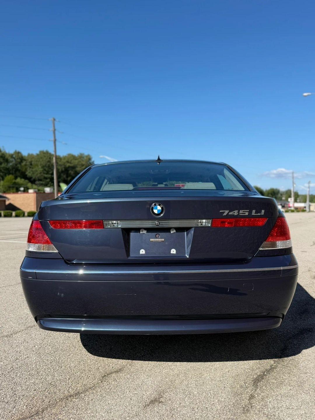 BMW 7 Series 745Li Sdn 2002
