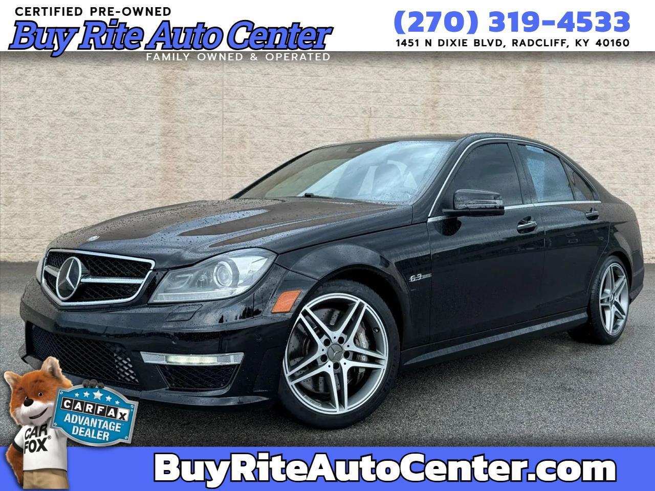 Mercedes-Benz C-Class 4dr Sdn C 63 AMG RWD 2014