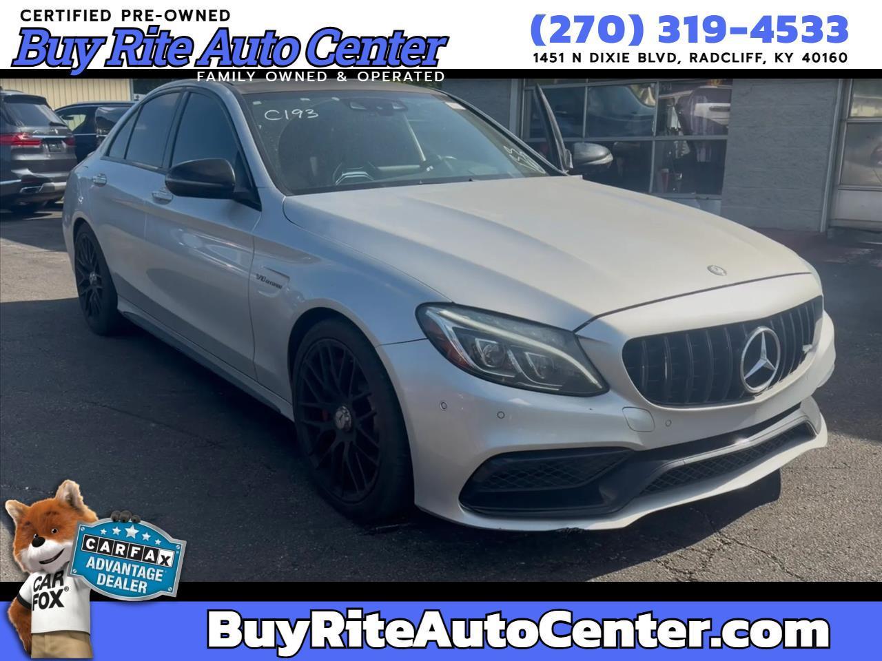Mercedes-Benz C-Class 4dr Sdn AMG C 63 S RWD 2016