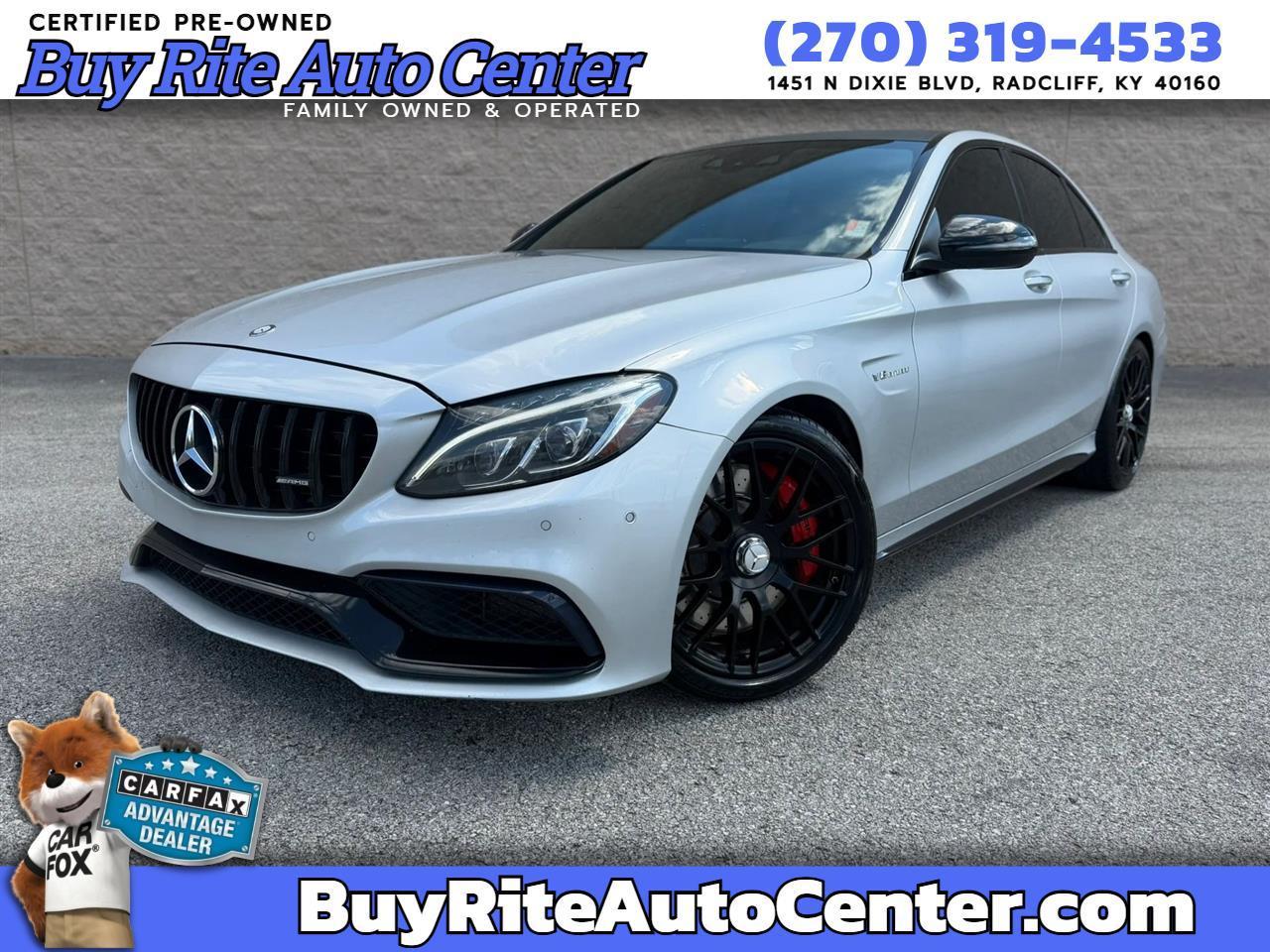 2016 Mercedes-Benz C-Class 4dr Sdn AMG C 63 S RWD