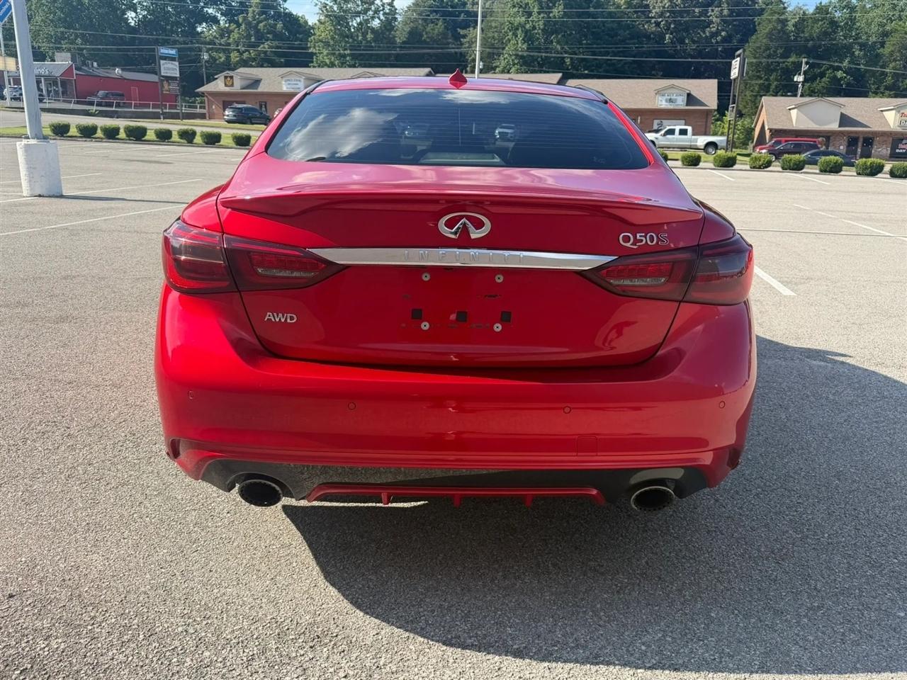 Infiniti Q50 Red Sport 400 AWD 2018