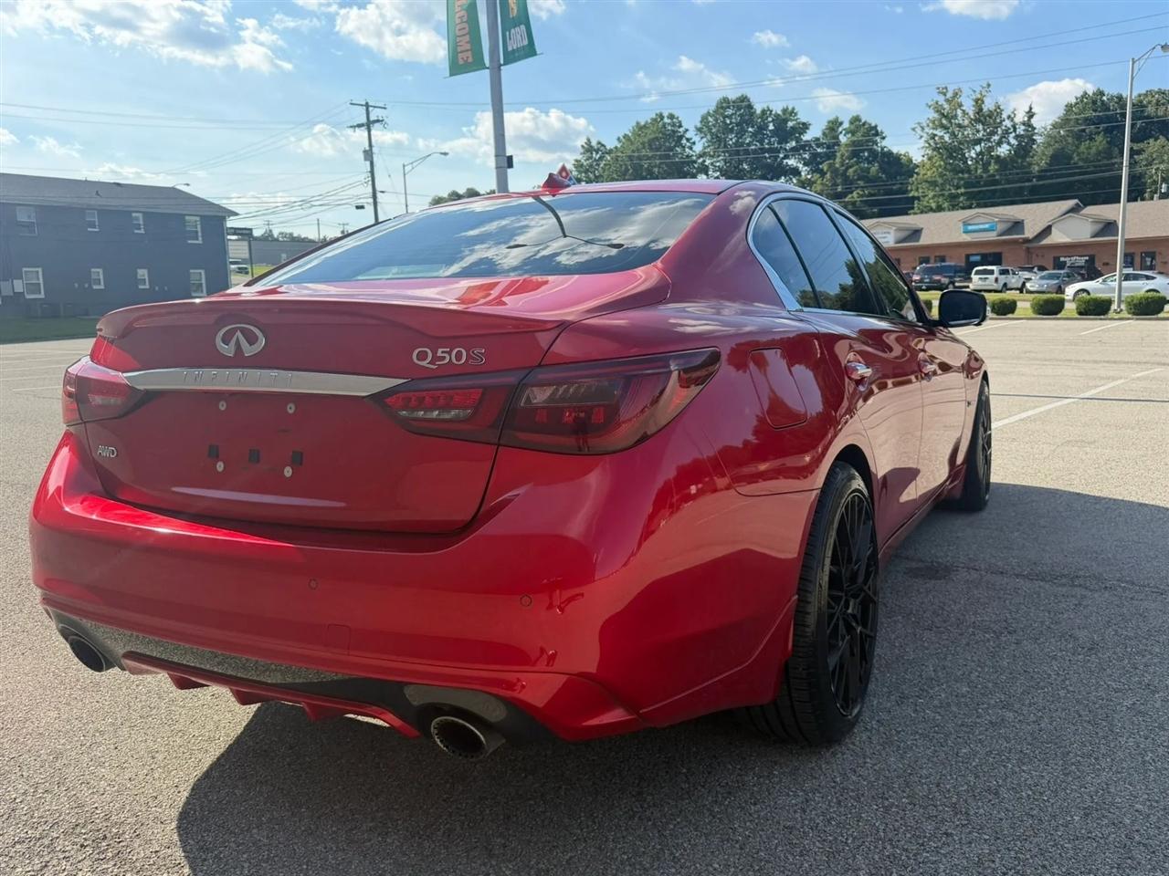 Infiniti Q50 Red Sport 400 AWD 2018