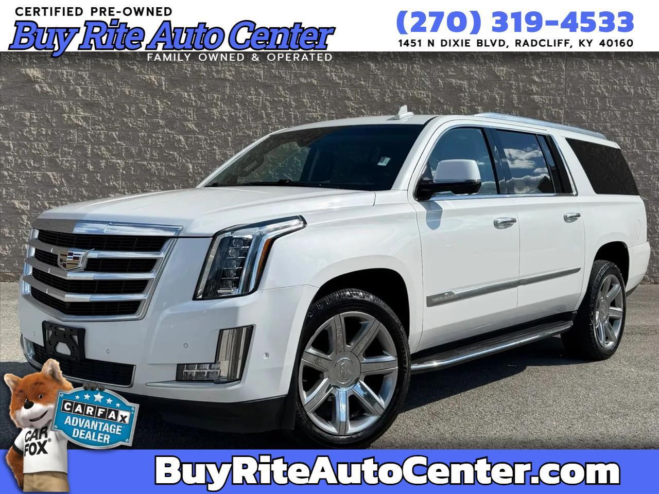 Cadillac Escalade ESV 4WD 4dr Luxury 2017
