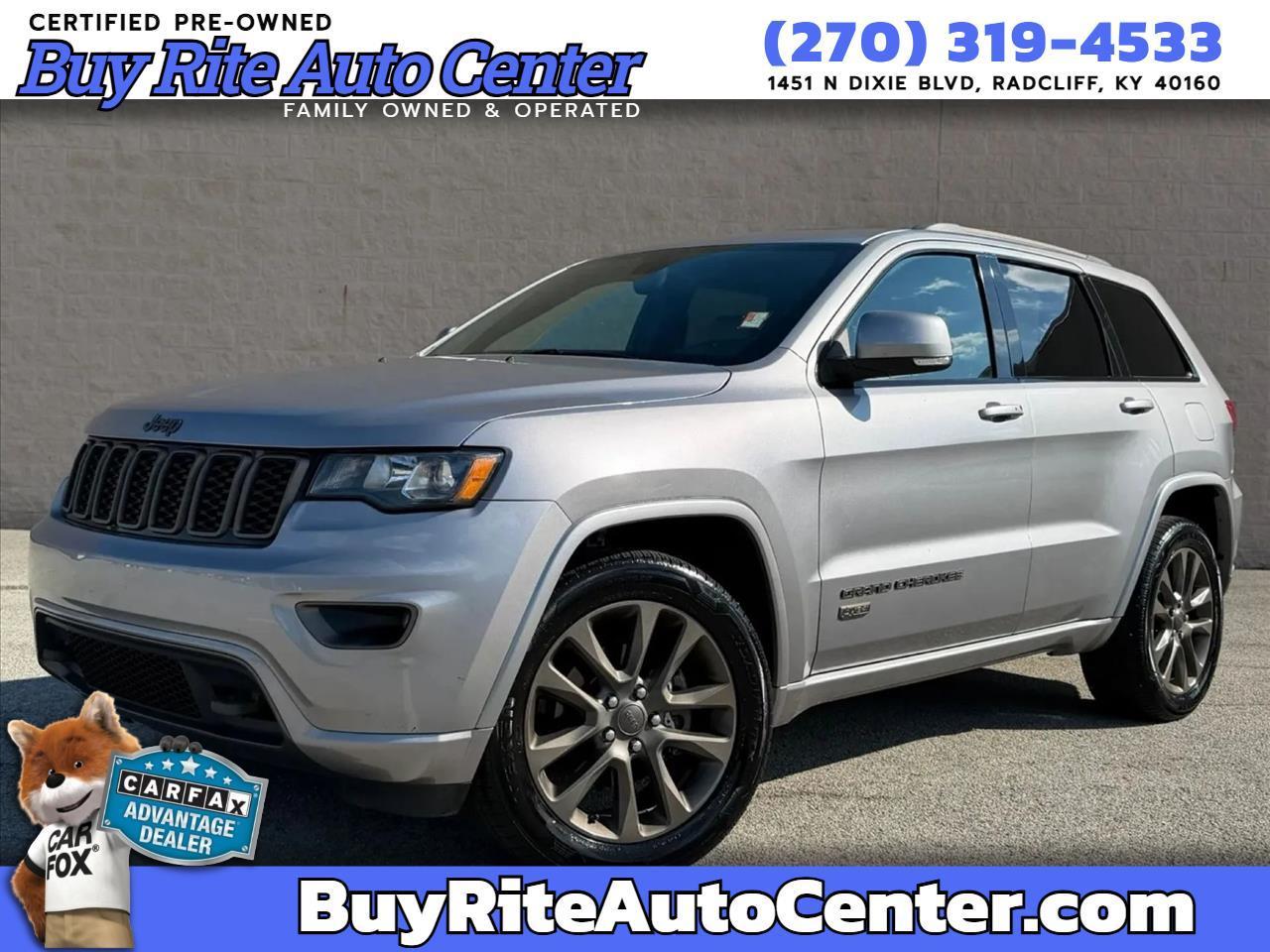 Jeep Grand Cherokee Limited 75th Anniversary Edition 4x4 *Ltd Avail* 2017