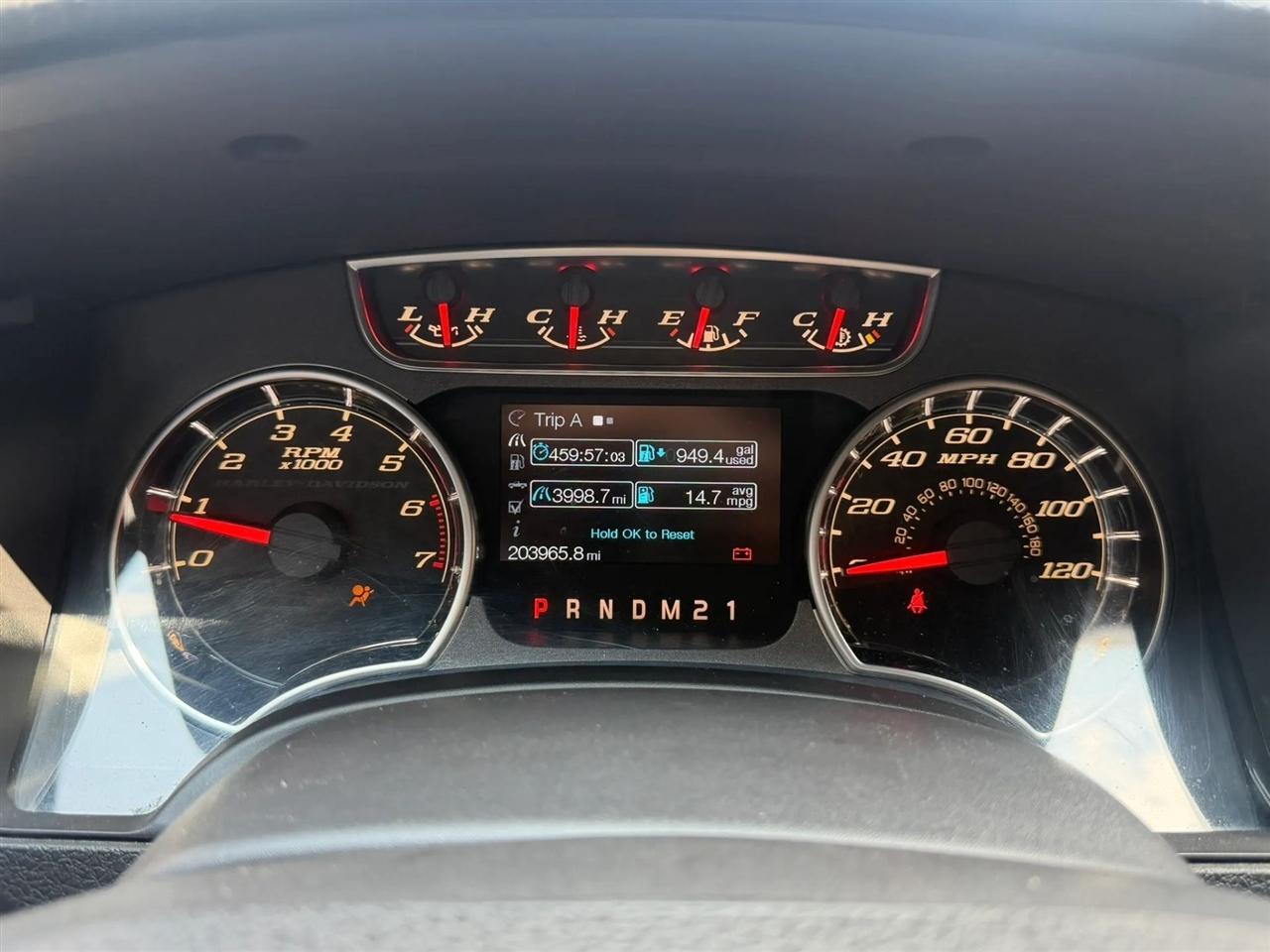 Ford F-150 2WD SuperCrew 145" Harley-Davidson 2012
